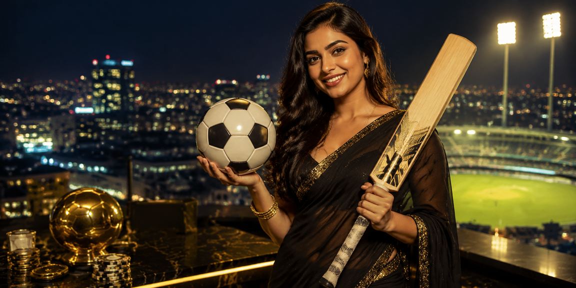 ঢাকায় ক্রিকেট বেটিংয়ের জন্য মোবাইলে yo4 - এ লেনদেন করছেন একজন মডেল